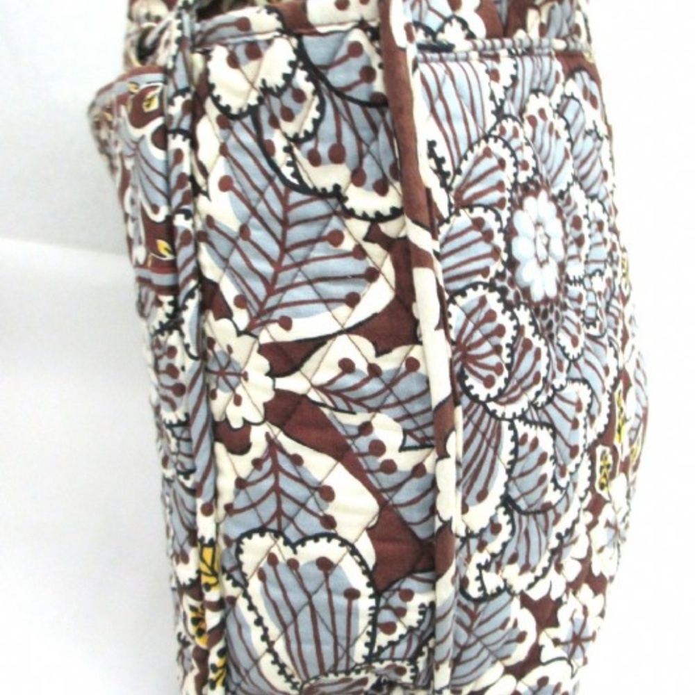 Vera Bradley Slate Blooms Shoulder Bag VGC - Picture 3 of 6